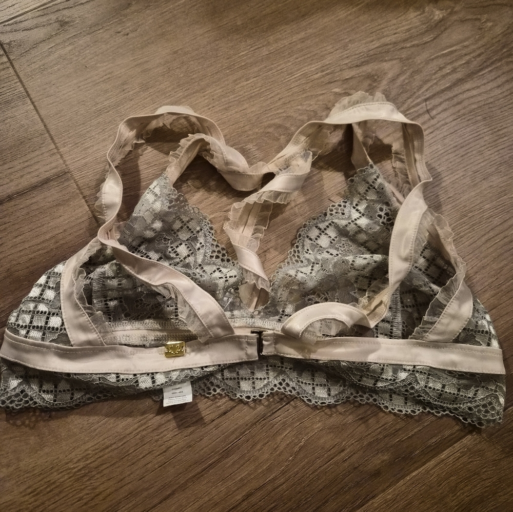 For Love And Lemons Lucienne Lace Bra Medium - Picture 6 of 9
